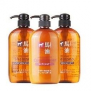 9日10点：KUMANO COSMETICS 熊野油脂 无硅弱酸性马油洗发水600ml*2+护发素600ml*1