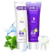 Saky 舒客 立体爽清 早晚牙膏（120g+120g） *2件