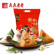 真真老老 嘉兴粽 5荤5素 100g*10只