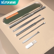 昕昕 挖耳勺清洁器镊子五件套 3.9元（需用券）