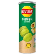 Lay’s 乐事 无限薯片 牛油果薯片清甜芥末味 90克  *3件