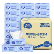 21日0点：C&S 洁柔 太阳抽纸 3层*100抽*30包 *4件