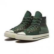 CONVERSE 匡威官方 Mono Patchwork Chuck 70 167138C 男士高帮帆布鞋