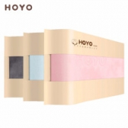 HOYO 毛巾 吸水柔软亲肤 纯色加厚 三条装