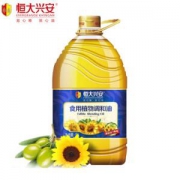 恒大兴安 葵花籽橄榄植物调和油 5L*3件