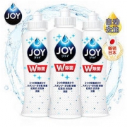 JOY 日本进口 超浓缩洗洁精（微香型）超值套装 170mlx3 除菌去油不伤手 *2件