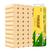 聚划算：富豪 竹浆本色 卷纸 48卷