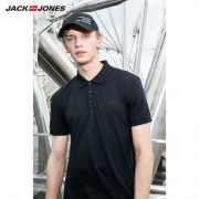 JackJones 杰克琼斯 219106520 男士纯棉poloshirt短袖