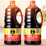 中坝 鲜味生抽酱油 1800ml*2瓶