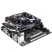 ITX平台可用，5热管：ID-COOLING 迷你薄型下吹风冷散热器 IS-50X