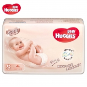 移动专享：HUGGIES 好奇 铂金装纸尿裤 S4片装