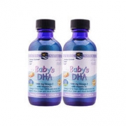 考拉海购黑卡会员： NORDIC NATURALS 挪威小鱼 婴幼儿鳕鱼肝油滴剂 2瓶装