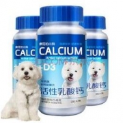 疯狂的小狗 宠物狗钙片 200片 单瓶装 *3件
