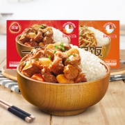 三全 自加热鱼香肉丝红烧牛肉盖浇饭2盒