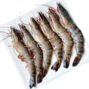京东PLUS会员：聚天鲜 越南冷冻大号黑虎虾 净重400g/盒*3件