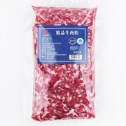 PLUS会员：宾西 国产精品牛肉馅 500g *6件