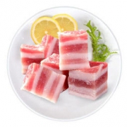 限上海、京东PLUS会员： JL 金锣 猪去皮五花肉 500g *8件