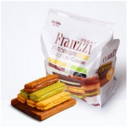 Franzzi 法丽兹 夹心曲奇饼干 380g 抹茶+酸奶+黑巧克力+香草柠檬味 *2件