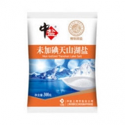 中盐 未加碘 天山湖盐 300g *2件