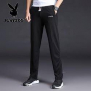 PLAYBOY 花花公子 28802299 男士冰丝修身小脚裤