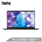联想ThinkPad X1 Carbon 2020(39CD)英特尔酷睿十代i7 14英寸高性能笔记本电脑(i7 16G 1TSSD 4K)4G版 纹理黑