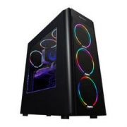 KOTIN 京天 Duel D55 电脑机箱 （R5 2600、8GB、128GB、GTX 1050Ti 4GB）