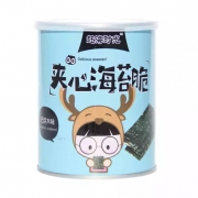 赶海时光  夹心海苔脆   巴旦木味  40g*5件