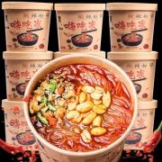 丝黛尔 酸辣粉 102g*6桶
