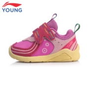 plus会员：LI-NING 李宁 YKHP054 小童 魔术贴运动鞋 *3件