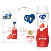 限地区：蒙牛 纯甄 小蛮腰红西柚口味 高端轻酪乳酸牛奶PET瓶 230g*10瓶礼盒装*3件