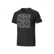 19日0点：PUMA 彪马 男子休闲印花短袖T恤 MODERN 582824
