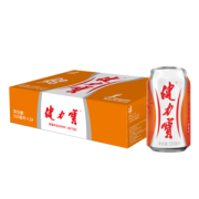 健力宝 碳酸运动功能饮料 橙蜜味 330ml*24听