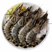 京东PLUS会员：农小瑶 越南进口黑虎虾毛 净重400g 大号10-12只*3件