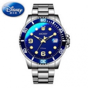 Disney 迪士尼 535蓝水鬼 男士防水夜光石英表