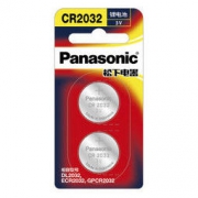 松下（Panasonic）CR2032进口纽扣电池3V装适用手表电脑主板汽车钥匙遥控器电子秤小米盒子CR2032 二粒