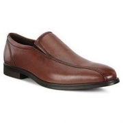 ECCO 爱步 Queenstown Bike Toe Slip on 男士真皮正装皮鞋
