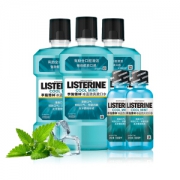 京东PLUS会员： LISTERINE 李施德林 冰蓝口味漱口水套装（ 500ml*3+100ml*2） *2件 +凑单品