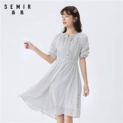 Semir 森马 17-331121 女士波点连衣裙