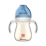 gb好孩子 小饿魔系列 宽口径吸管PPSU奶瓶 240ml *2件
