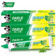 DARLIE 黑人 双重薄荷牙膏 225g*3支 *3件