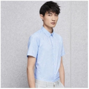 HLA 海澜之家 HNECJ2E058A 男款短袖衬衫