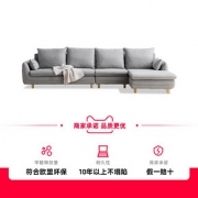 源氏木语 S0102 布艺沙发 三人位 海绵款