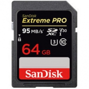 SanDisk 闪迪 Extreme PRO SDXC 存储卡 64GB
