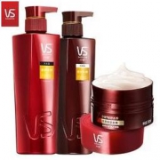 VS 沙宣 修护水养洗护套装（洗500ml 护400ml 发膜150ml）
