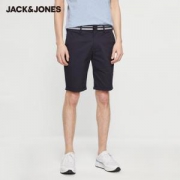 31日0点：JACKJONES 杰克琼斯 219215510 男士舒适棉弹短裤
