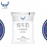 圣湖 青海透明袋纯牛奶 180g*12袋 23.5元（需用券）