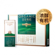 京东PLUS会员： 蒙牛 圣牧有机纯牛奶 挚醇高端礼盒装 250ml*12盒 *2件