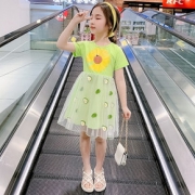 女童连衣裙夏装2020新款韩版女孩超洋气公主裙儿童装夏季网红裙子