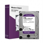 WD 西部数据 紫盘 64M 5400 监控机械硬盘 4TB