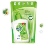 Dettol 滴露 植物呵护 健康抑菌洗手液 450g 补充装 *2件